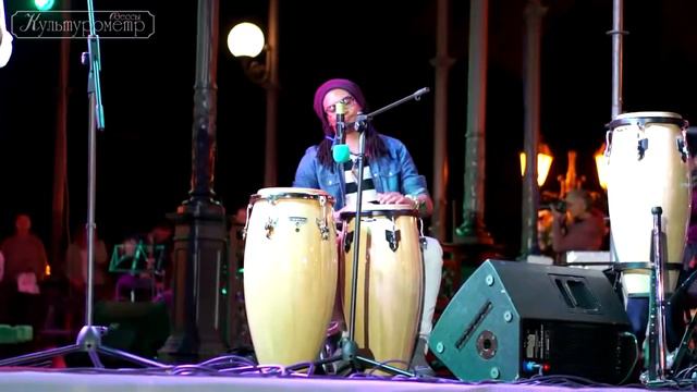 Omar Puente. Odessa Jazz Fest 2013. Горсад. смотреть онлайн