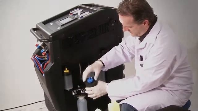 ECK TWIN, Двухконтурная установка д/заправки кондиционера (Омологация PSA) смотреть онлайн