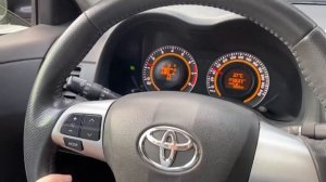 Как пользоваться круиз контролем на примере Toyota Corolla