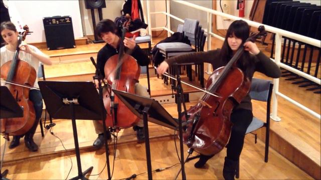 R. Sanderson - Reality [La Boum soundtrack] by Diversion Cello Ensemble смотреть онлайн