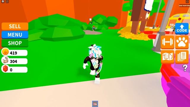 КАК СТАТЬ САМЫМ СИЛЬНЫМ КАЧКОМ! СЕКРЕТНЫЕ МЕСТА ПРОКАЧКИ! ROBLOX Infinity Power Simulator смотреть онлайн