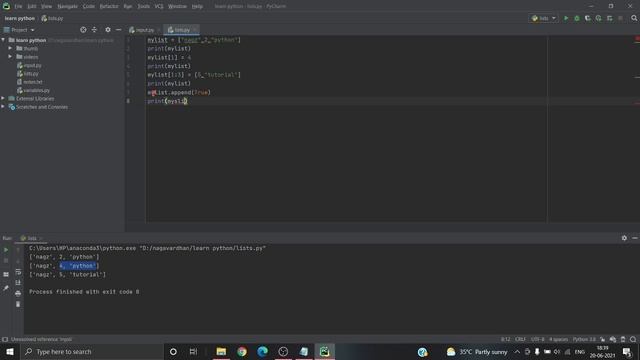 Python tutorial - #3 Lists смотреть онлайн