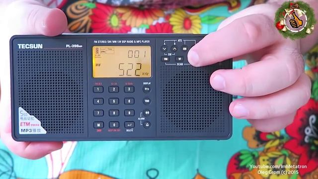 Tecsun PL-398 Preview Обзор радиоприемника из коробки смотреть онлайн