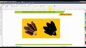 Image Outline Effect  Coreldraw Hindi by Shashi Rahi