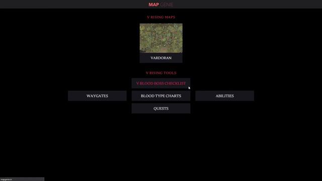 The BEST Interactive map for V Rising