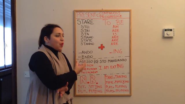 Corso inglese: PRESENT CONTINUOUS 1 смотреть онлайн