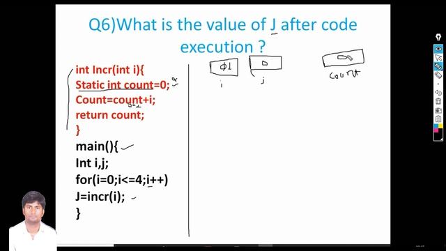static variable exaple in programming language c c++ java what is static variable