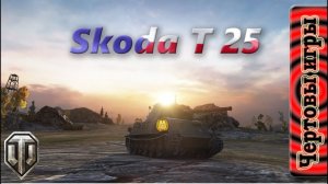 Skoda t 25 - и один в поле воин ?