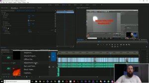 КАК СОЗДАТЬ КОРРЕКТИРУЮЩИЙ СЛОЙ?  Adjustment layer как сделать в Adobe Premiere Pro