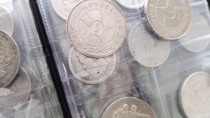 Моя коллекция монет почти за 4 года.