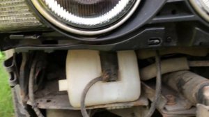 БМВ Е34 Установка декоративных решеток (очков) на фары BMW E34