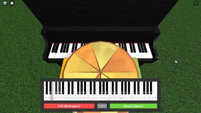 RUSH E ON PIANO in roblox смотреть онлайн