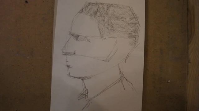 Рисование головы в профиль