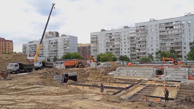 Ремонт школы №97 и строительство детского сада на ул. 9 Ноября, 49 смотреть онлайн