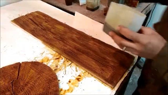 Каменная доска из гипса - Камень из гипса - Gypsum stone - Камень в домашних условиях/© 2020 г.
