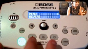 Boss VE-5 Vocal Effects #1 - DON'T DISTORT YOUR INPUT!