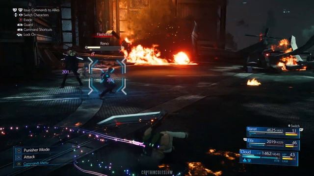 Final Fantasy VII Remake Intergrade Yuffie Mod Showcase - Yuffie vs Reno and Rude