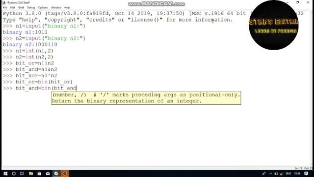 Bitwise operator in python _ what is coding_HD_coding