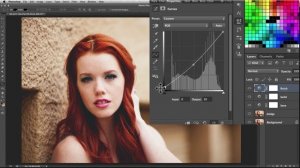 Split Toning, Film Color Adjustments in Photoshop Tutorial