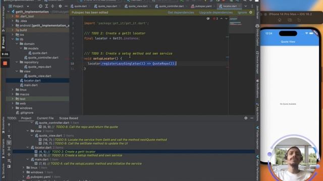 GetIt - Effective Dependency Injection using Service Locator Pattern | Urdu/Hindi | Flutter/Dart