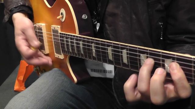 Larry Corsa LCPG Guitar & Peavey Classic 30 Demo - Dave Buckley @Musikmesse 2013 смотреть онлайн