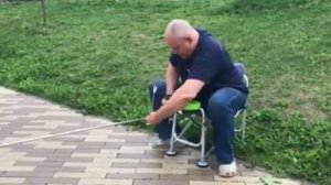 Легкие складные стульчики для ловли стилем херабуна.