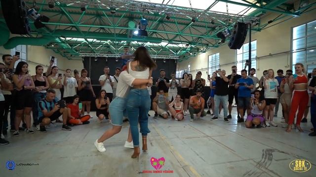 Bachata Musicality Workshop at Sensual Summer Weekend | Magda & Valeria смотреть онлайн