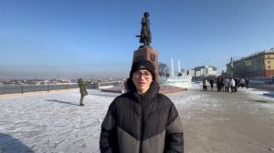 Памятник первооткрывателям Иркутска Якову Похабову