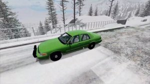 Thrilling Freeroam Adventures : Ford Crown Victoria Domination in BeamNG Drive