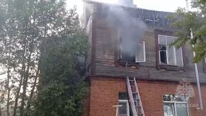 Пожар город Фурманов 03.08.2024г