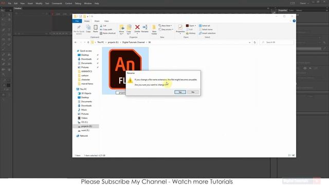How to Fix An error occurred file in Adobe Animate CC, Flash CS3 to CS6 смотреть онлайн