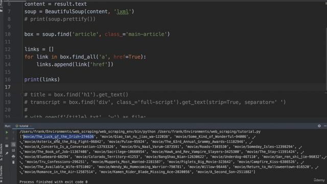 3. Scraping Multiple Pages with Beautiful Soup - 2. Scraping Multiple Links within The Same Page