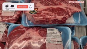 Цены на свинину, говядину и многое другое в Америке в ноябре 2021.