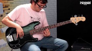 TC Electronic Echobrain Analog Delay Bass Demo