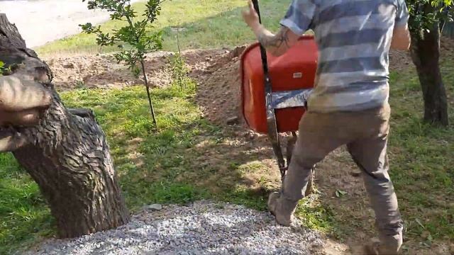 Сливная яма по сложному грунту. смотреть онлайн