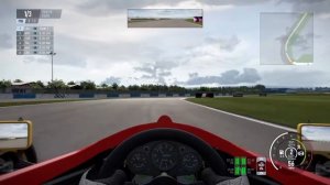 Project CARS 2 vue du volant plutôt cool