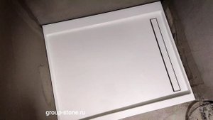 Душевые поддоны из искусственного камня