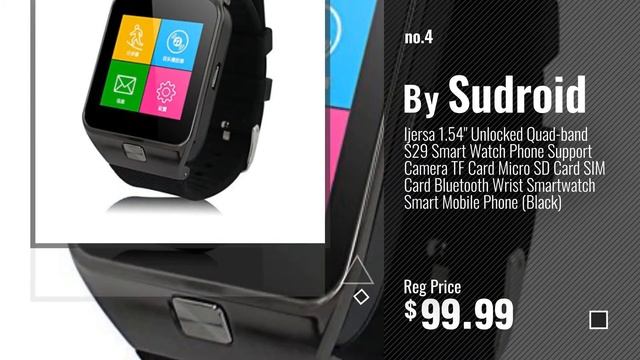 Top 5 Sudroid Smart Watches [2018 Best Sellers]: Health Smartwatch A9 Bluetooth SmartWatch For Appl смотреть онлайн