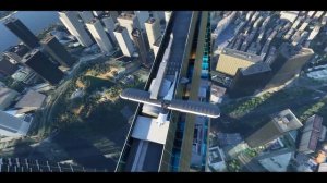 Landing on TOP of Shanghai World Financial Center | Flight Simulator 2020