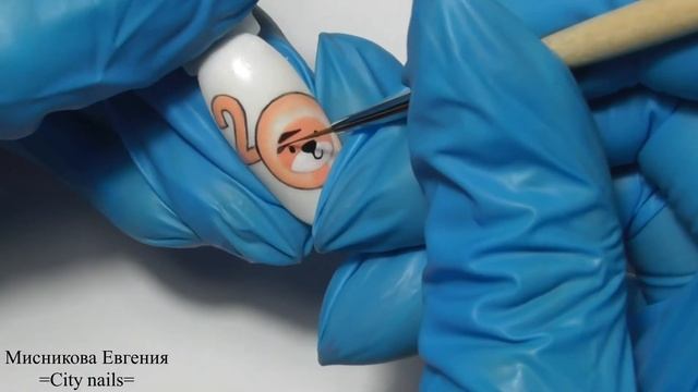 Самый популярный зимний дизайн 2022/Новогодний дизайн 2022/Тигр на ногтях/ Мисникова Евгения смотреть онлайн