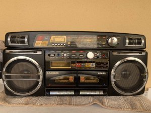 1998- ГОД Lasonic Cdx-931 Boombox Radiorecorder Cassette Cd Vintage Player Rare!-ТАЙВАНЬ