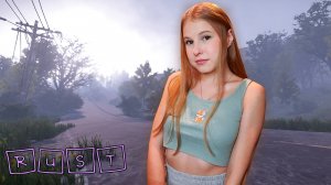 Девушка выживает в RUST!