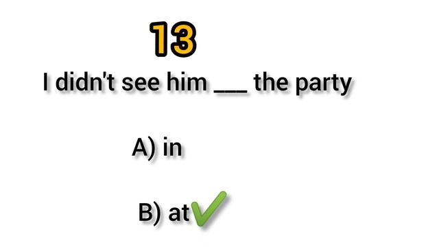 Improve Your English: Prepositions in English Grammar Quiz смотреть онлайн