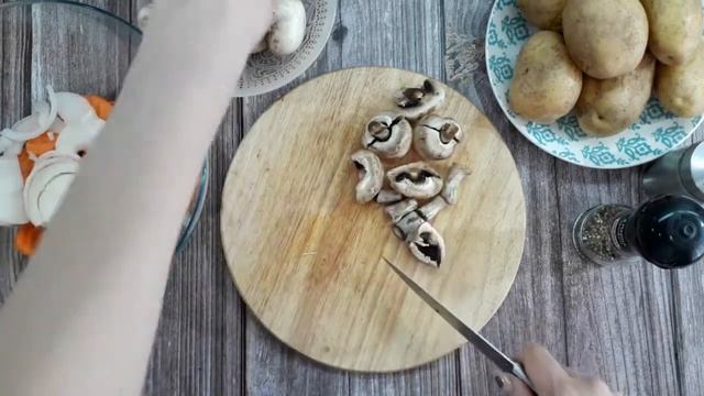 Простая и Самая Вкусная Курица Кусочками с Овощами в Рукаве (или в Пакете).