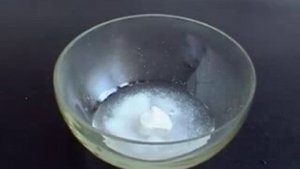 Взаимодействие оксида кальция с водой