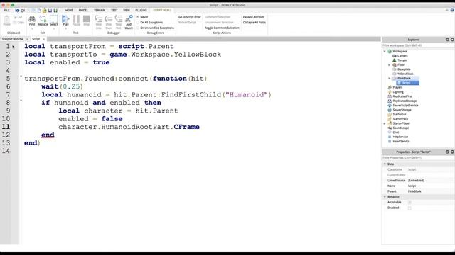 Roblox Scripting Tutorial - Teleporting R6 and R15 character types смотреть онлайн