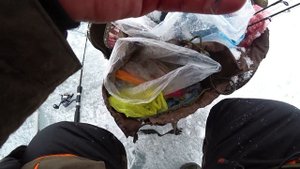 Зубарь клюет 8 марта! Рыбалка на зубастую корюшку