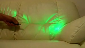 HTPOW 200mw green laser pointer bursting a balloon instantly