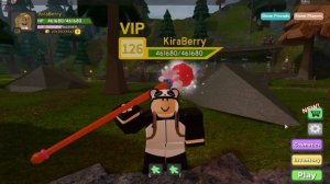 *NEW* MY OWN CUSTOM BERRY STAFF COSMETIC IN DUNGEON QUEST!! (Roblox)