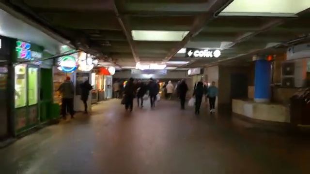 Станция Партизанская, выход из метро в сторон торгового центра Подземный город и дальше по переходу